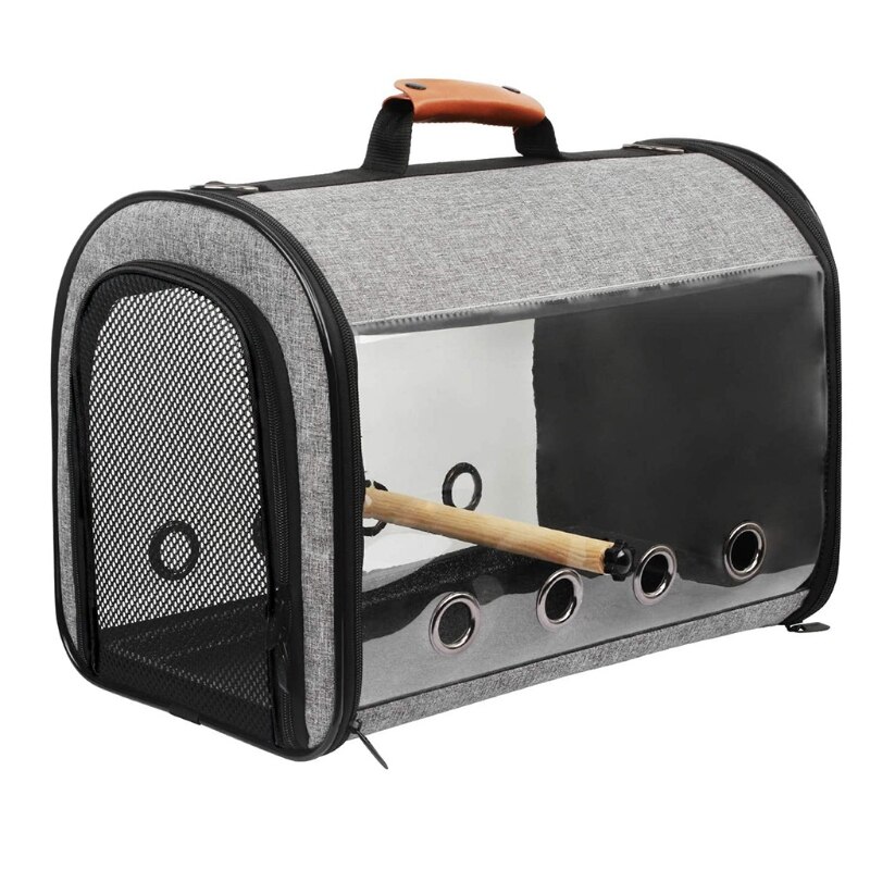 Multifonctionnel oiseau sac de voyage Portable animal de compagnie oiseau perroquet transporteur respirant sortir voyage Cage petits animaux transporteur