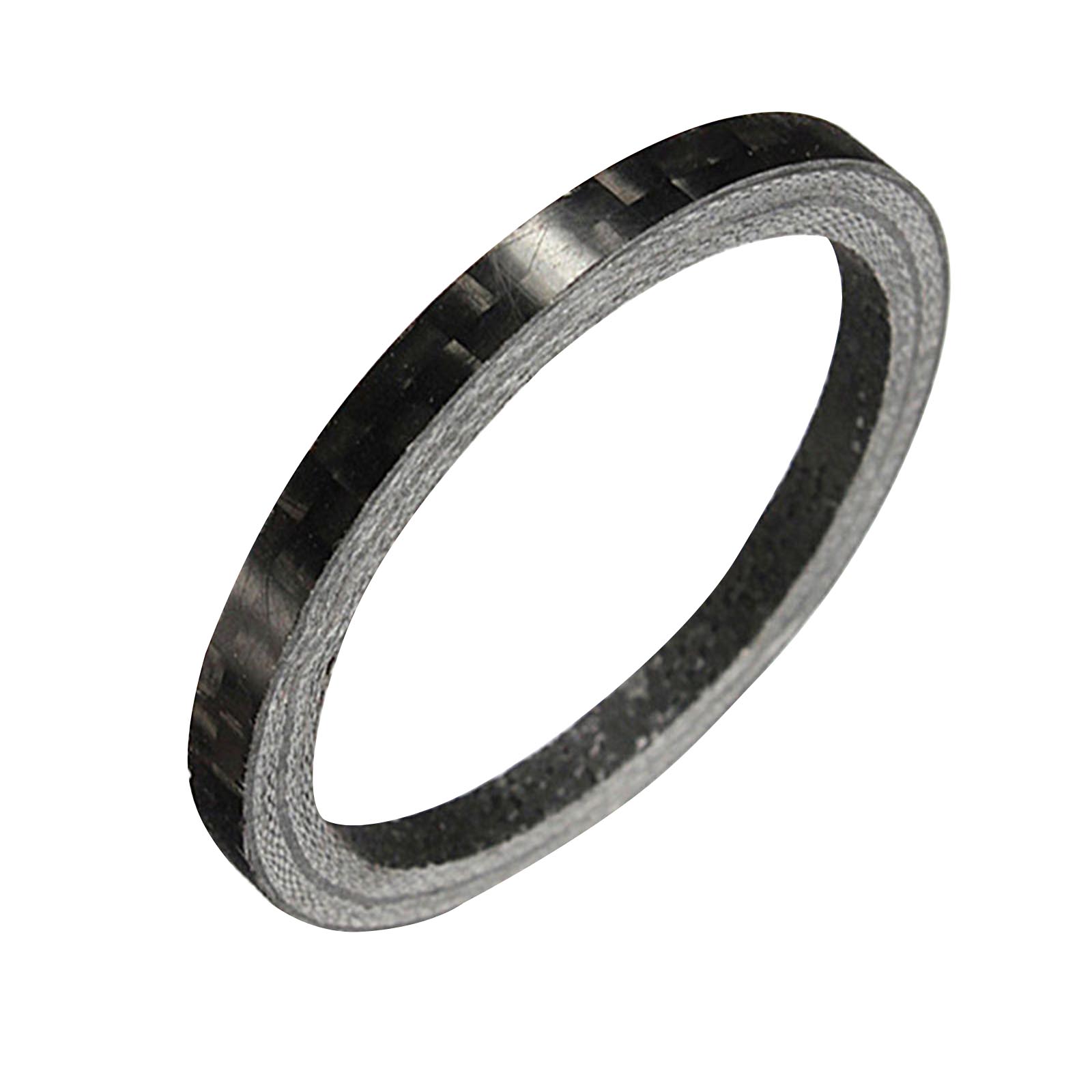 Newly 6pcs/set Carbon Fiber Bike Fork Headset Spacer Ring 3mm 5mm 10mm for Bicycles