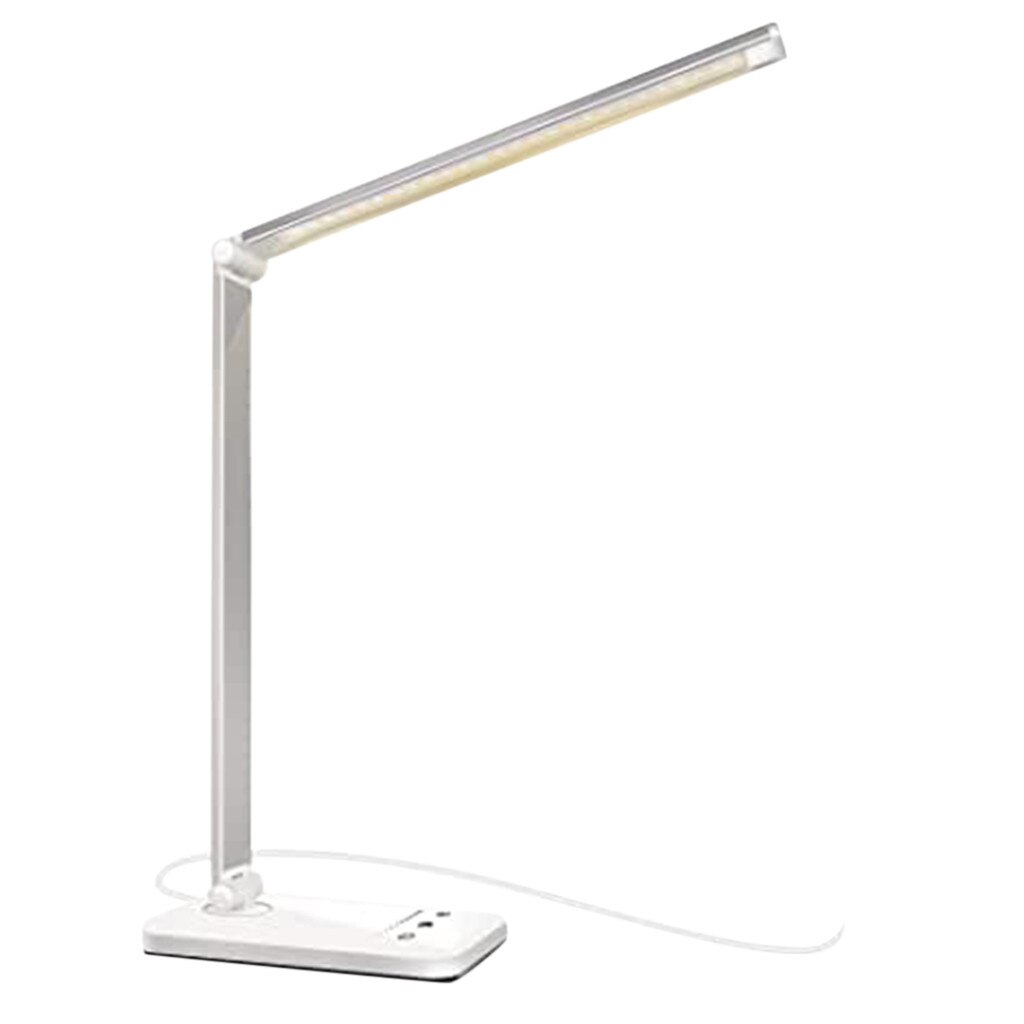 Dimmable LED Desk Smart Lamp With USB Charging Port Table Lamp For Office Light: 02
