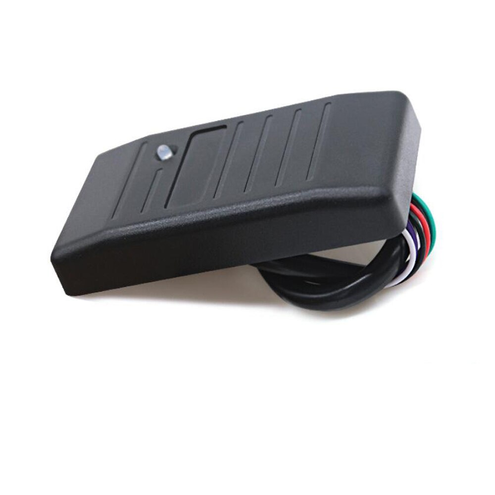 Wiegand-lector de tarjetas RFID, dispositivo resistente al agua, 125khz, 26 34, indicadores LED, RFID EM, lector de Control de acceso para tarjetas HID