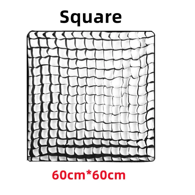 Honeycomb Grid For Octagon Square Rectangle Hexadecagon Deep Softbox 30* 40 50*70 55 60 65 80 22*90 95 80*120 140 35*160cm: Blue