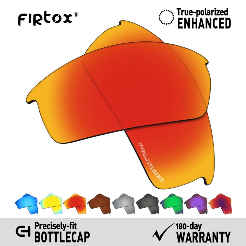 Firtox Anti-Zeewater Gepolariseerde Lenzen Vervanging voor-Oakley Bottlecap Zonnebril (Lens Alleen)-Meerdere Kleuren