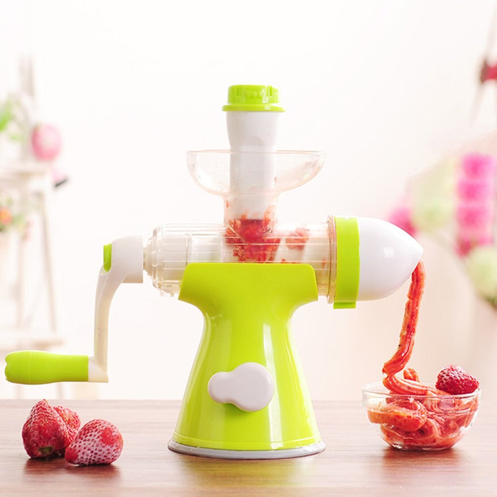 Multifunctional Manual Juicer Fruit Vegetable Tool Ice Cream + Handy Squeezer Natural Health Kitchen Accessories