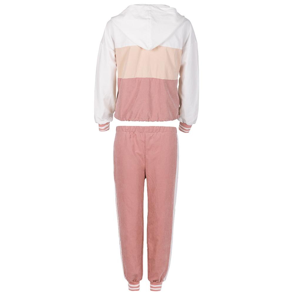 Vêtements de Sport pour femme, ensemble de survêtement à manches longues, décontracté, tenue de Sport, pièces/ensembles