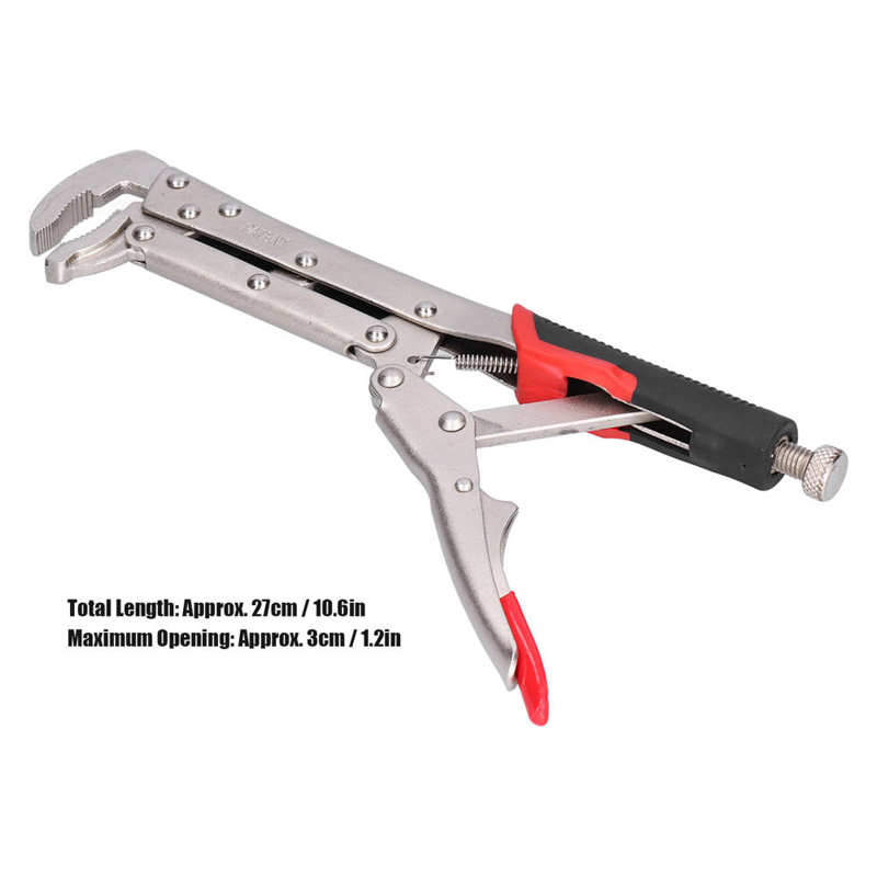 Uitgebreide Griptang Extra Lange Gebogen Kaak Grip 80 Graden Houtbewerking Handgereedschap Grip Tang