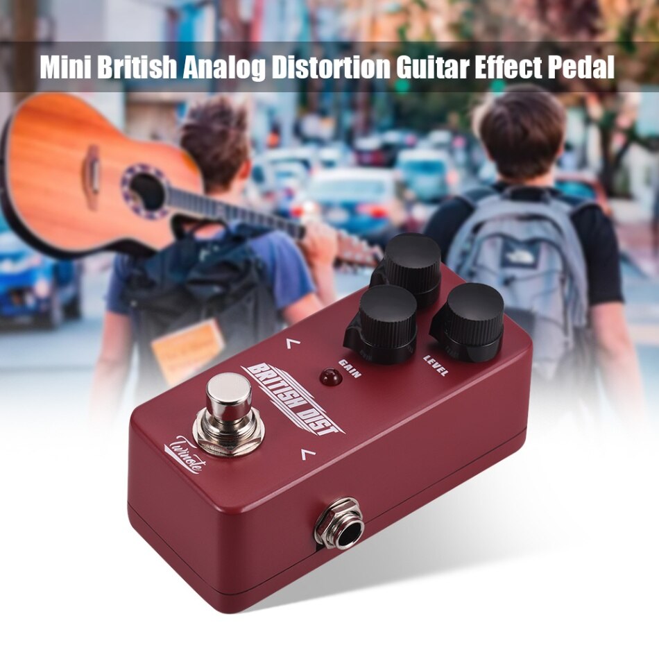 Twinote Serie Gitarre Effekt Pedal 10 Effekte Gitarre Pedal Processsor Volle Metall Hülse True Bypass Gitarre Teile & Zubehör: britisch DIST