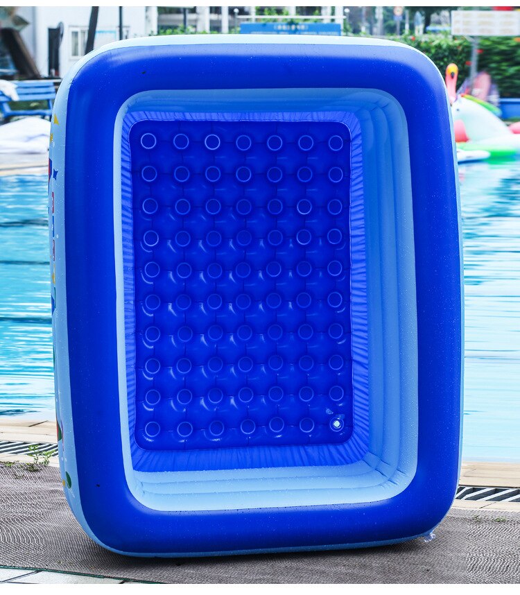 130CM Inflatable Swimming Pool for Kids Summer Play Water Pool PVC Children's Inflatable Pools Paddling Bathing Pools for Baby