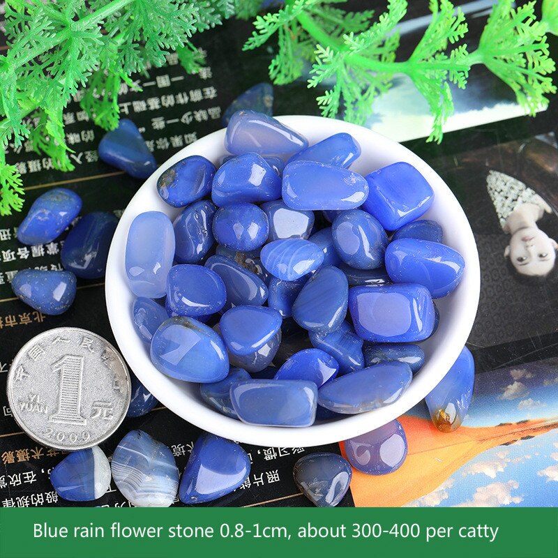 500G Regen Bloem Steen Aquarium Gekleurde Steentjes Bloempot Decoratie Stenen Tuin Tuinieren Tuin Decoratie: D