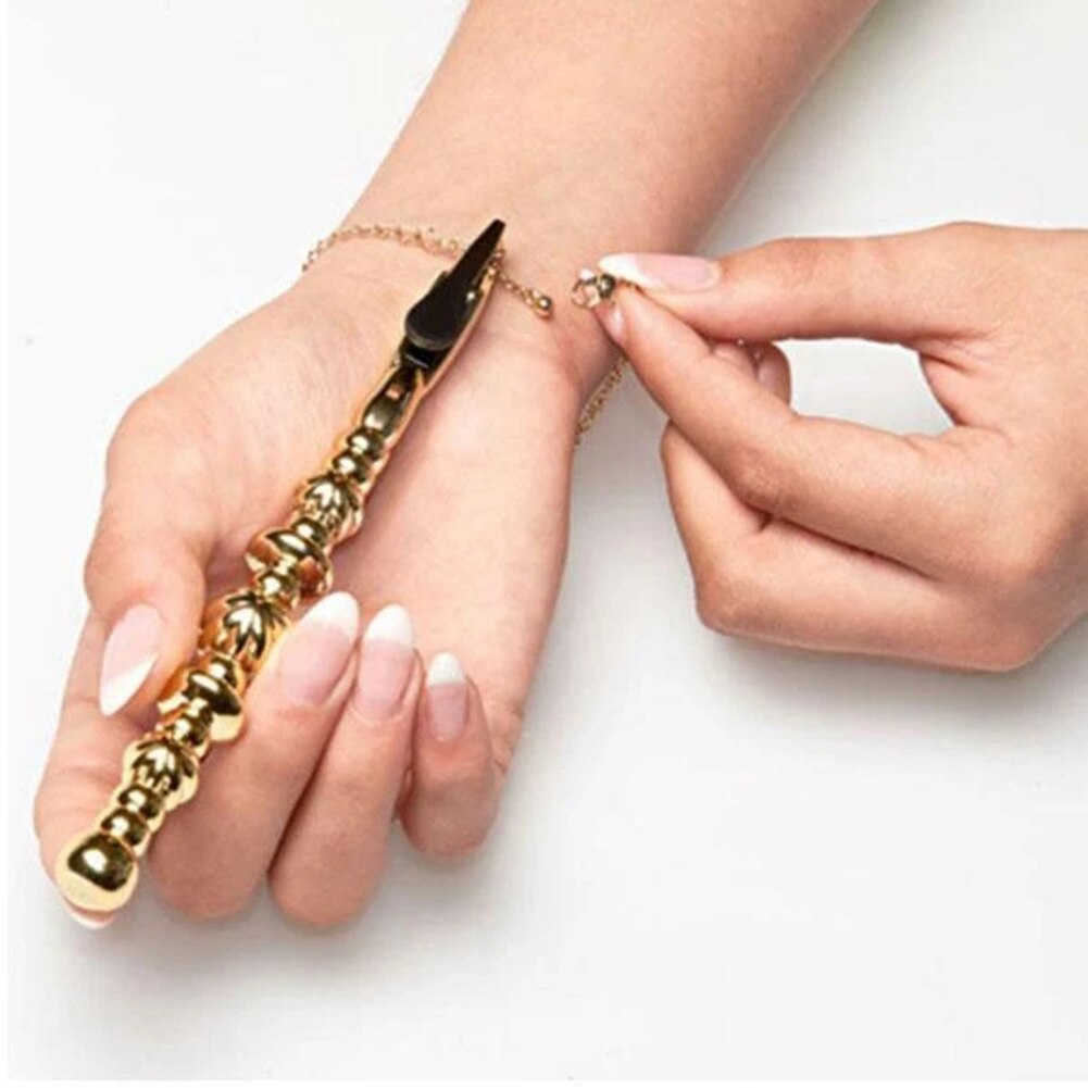 Venda quente pulseira vestindo auxiliar clipe ajudante apertar unfastener fixadores ferramenta para relógio de jóias colar aic88