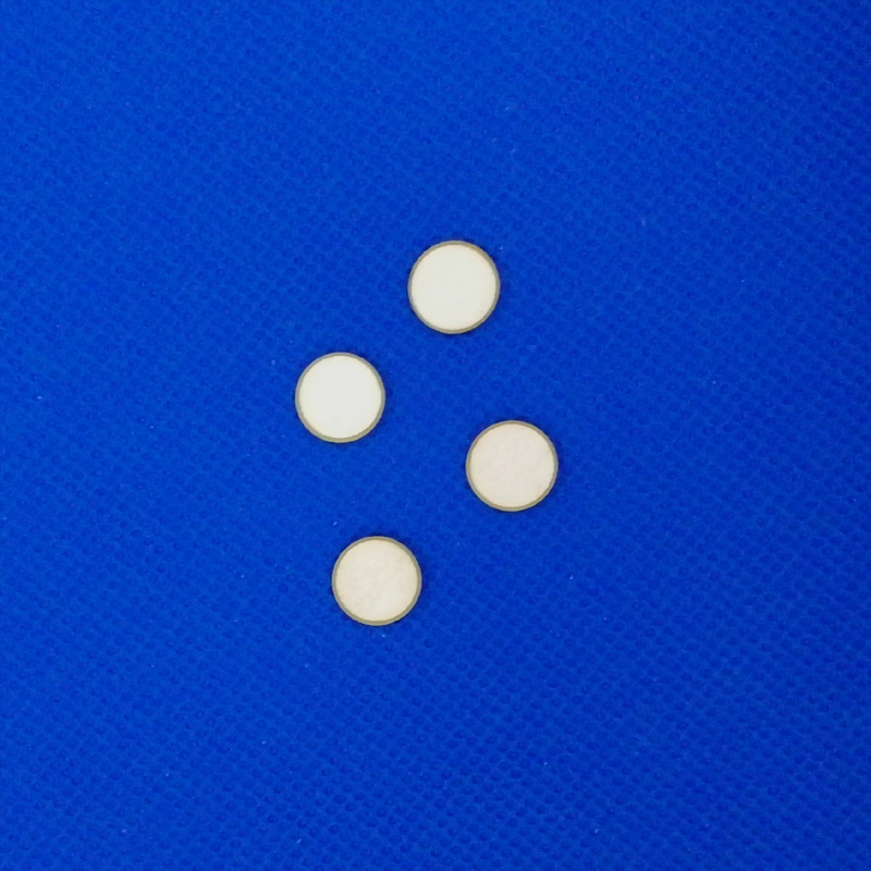 Piezokeramikscheibe 10x1mm-PZT5X-195KHz Piezo Kristall Festplatten PZT Kristalle Sensor PZT Vibration Chips PZT Kristalle Elemente