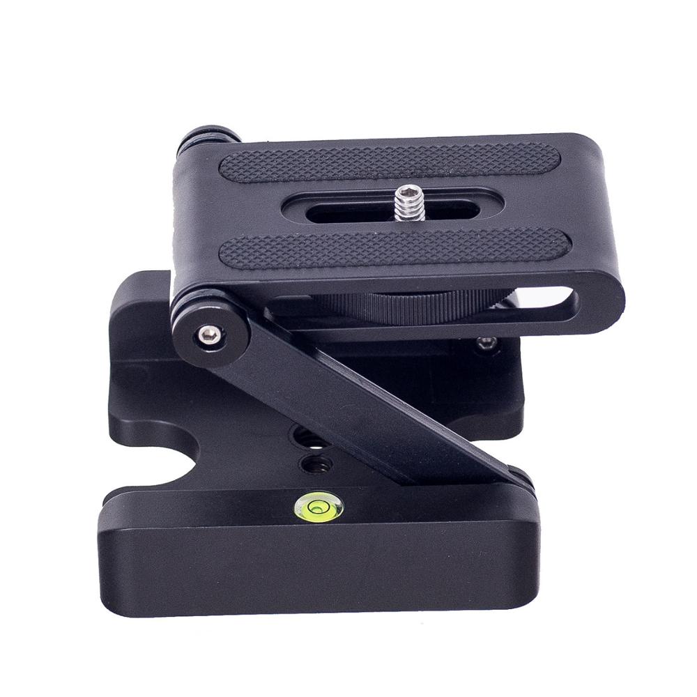 Z Flex Vouwen Tilt Opvouwbare Desktop Houder Universele Tool Voor Slr Canon Nikon Sony Quick Release Plaat Standhouder Camera: Plastic Flex