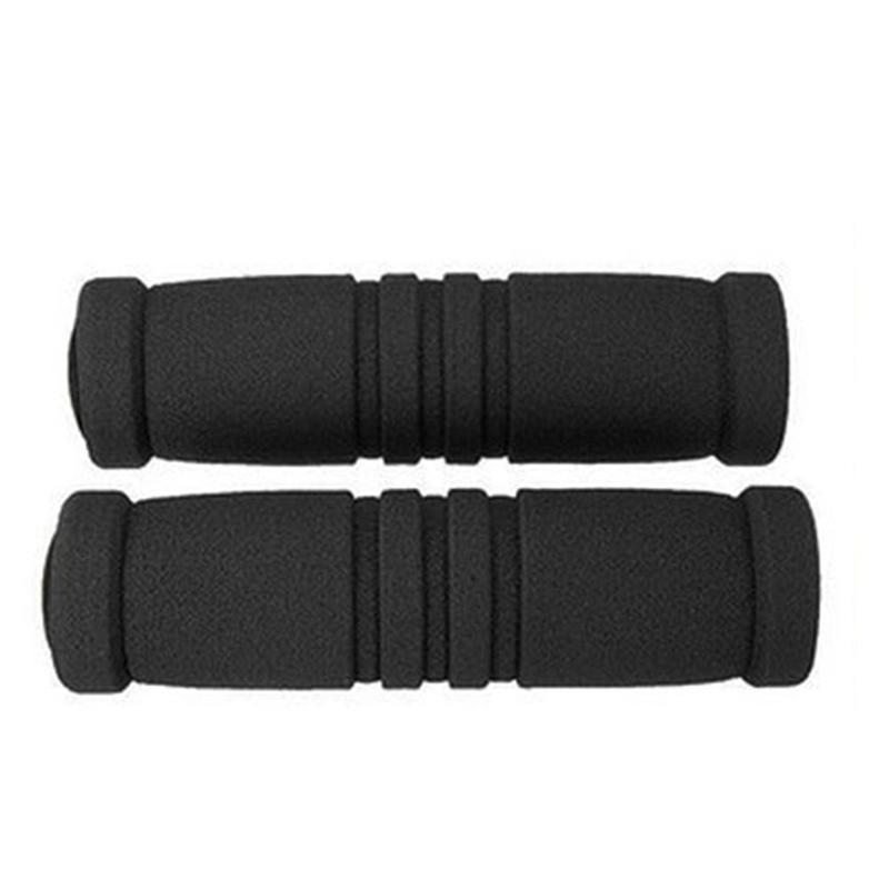 Esponja de espuma suave para manillar de bicicleta, empuñaduras de manillar de bicicleta de montaña, BMX, MTB, 33mm, 1 par: Black