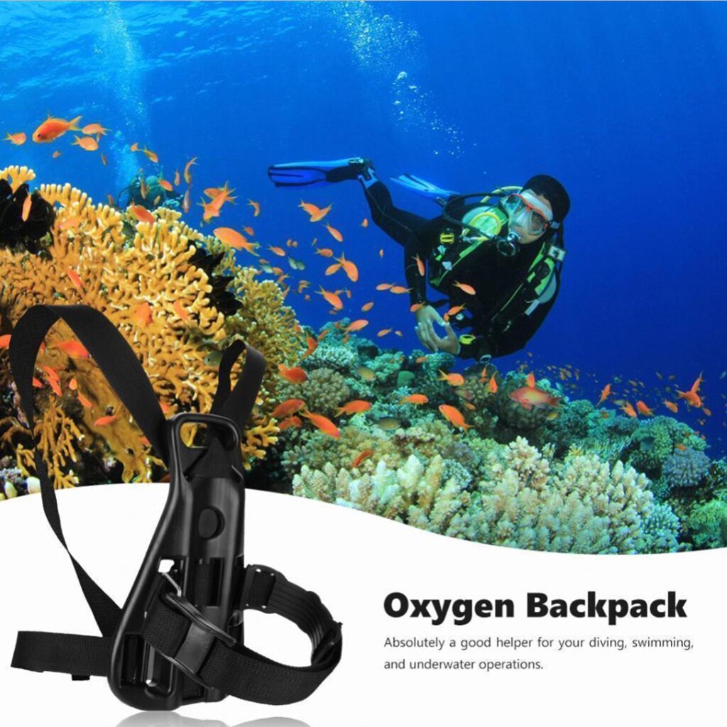 Dive Tank Backpack Mount - Fits Standard Single Tank Cylinders - Scuba Diving Gear Accessory