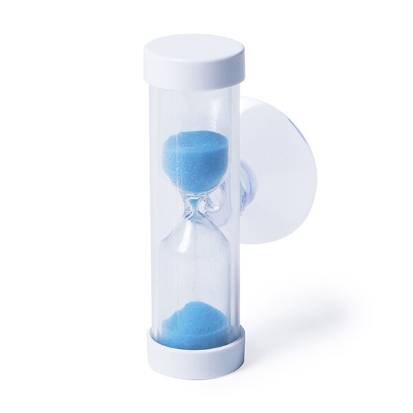 Zandloper/badkamer douche/spelletjes timer paars smiley 3 minuten | Fun