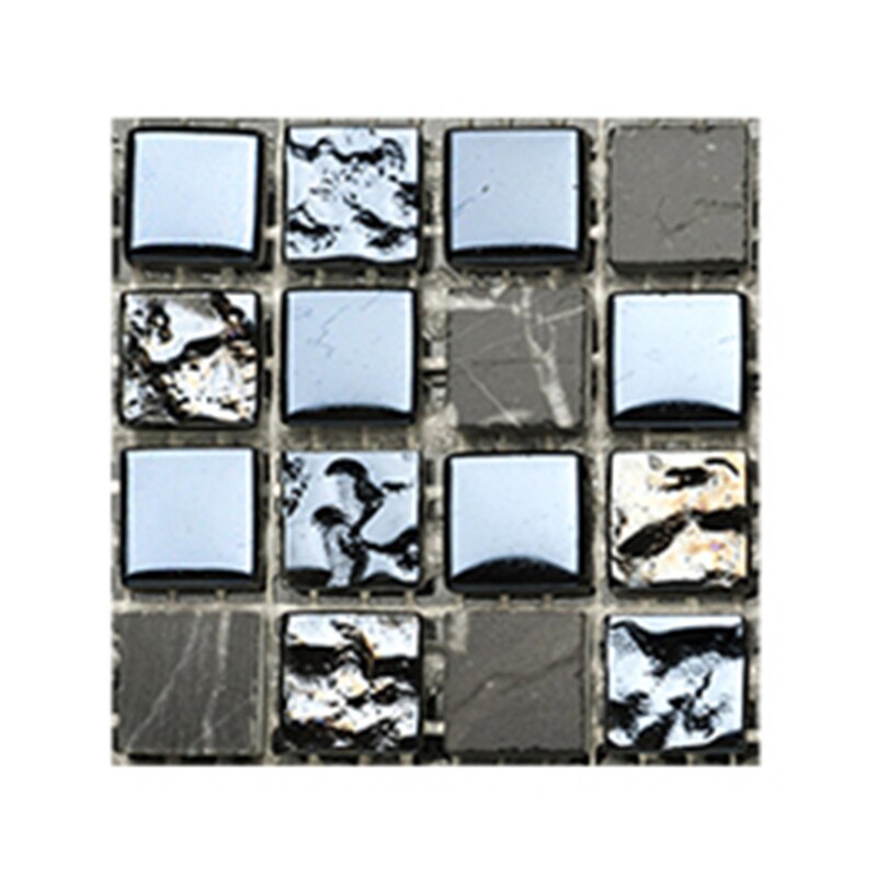 10PCS Wall Sticker Kitchen Backsplash Self-adhesive 3D PVC Mosaic Tile Waterproof DIY Wallpaper Modern Home Decoration: MSC057