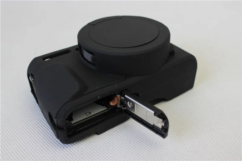 Étui en caoutchouc pour appareil photo, housse pour appareil photo Canon Powershot G7X Mark 2 G7X II G7X2 g7xi