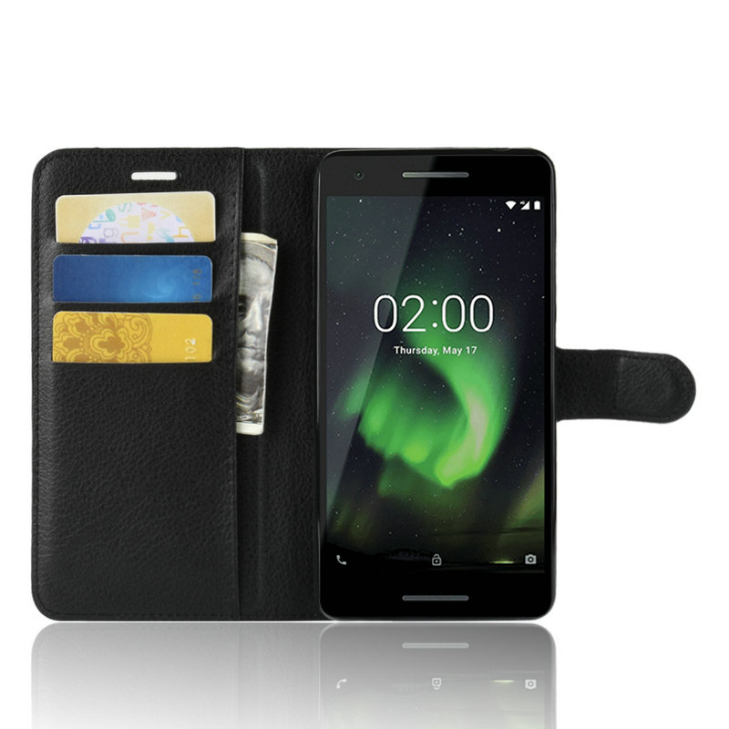Für Nokia 2,1 2 TA-1080 TA-1092 WIERSS Brieftasche Telefon Fall für Nokia 2 TA- 1029 TA-1035 Flip Leder Abdeckung Fall Etui Fandas>