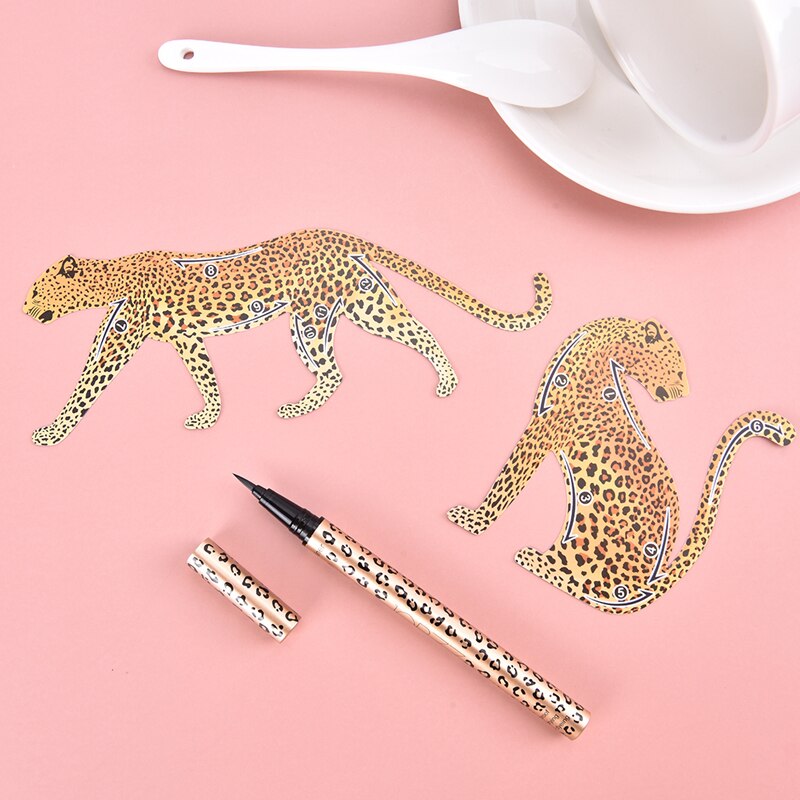 Eye Makeup Stencils Cheetah Eyeliner Stencil Template Shaping Tool With Eyeliner