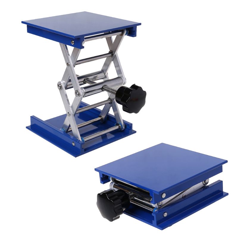 4"x4" Aluminum Router Lift Table Woodworking Engraving Lab Lifting Stand Rack lift platform