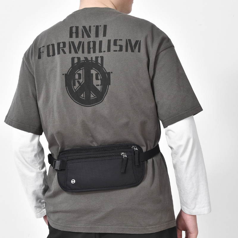Unsichtbare Reise-Hüfttasche für Reisepass, Geld, Gürteltasche, versteckte Sicherheitsbrieftasche, draussen-Sport, Joggen, Brusttasche, Hüfttasche
