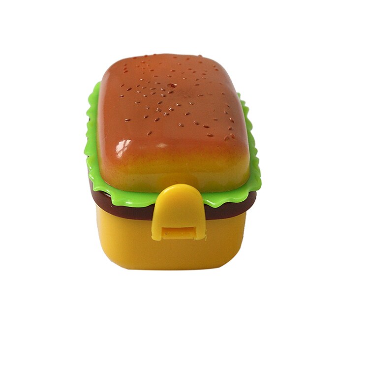 2 agujeros hamburguesa lápiz borrador sacapuntas novedad niños herramientas de aprendizaje