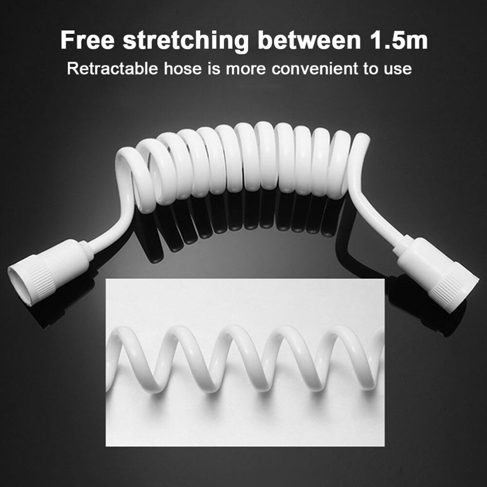 1 set lichtgewicht toiletsproeier bidetsproeier handbediend hotel badkamer thuis