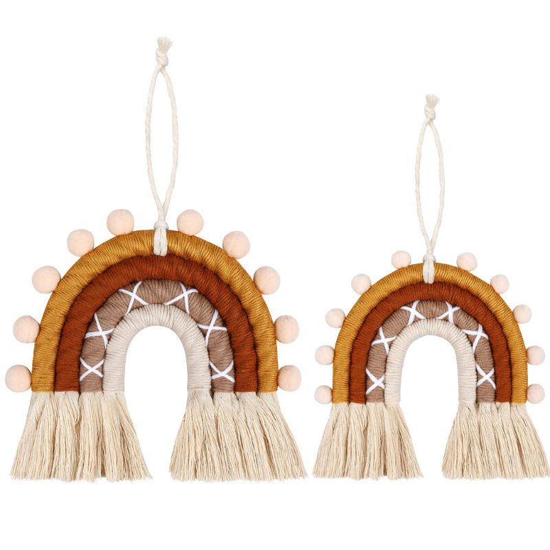 Home Decor Handmade Weaving Ornament Nordic Fresh Simple Kid Room Wall Hanging