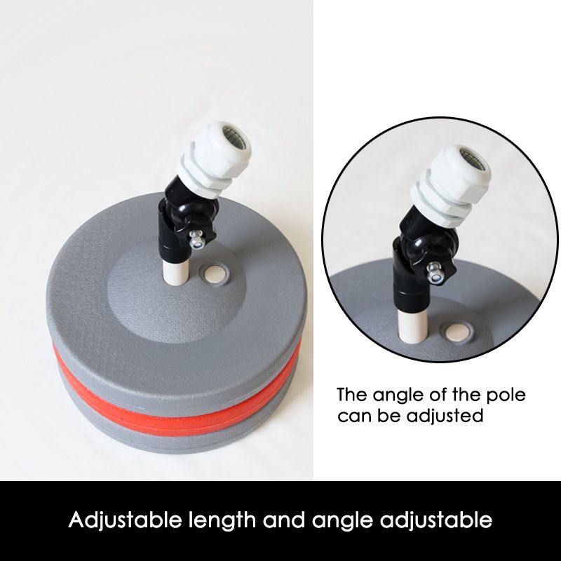 Badminton Trainer Draagbare Telescopische Verstelbare Elastische Zelf-Studie Rebound Power Base Praktijk Training Apparaat Outdoor