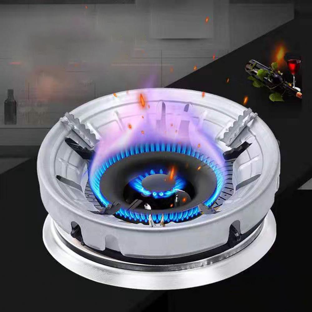 Energiebesparende Keuken Accessoires Winddicht 8-Gat Gasfornuis Cover Verzamelen Fire Ring Gasfornuis Covers Fornuis Houder
