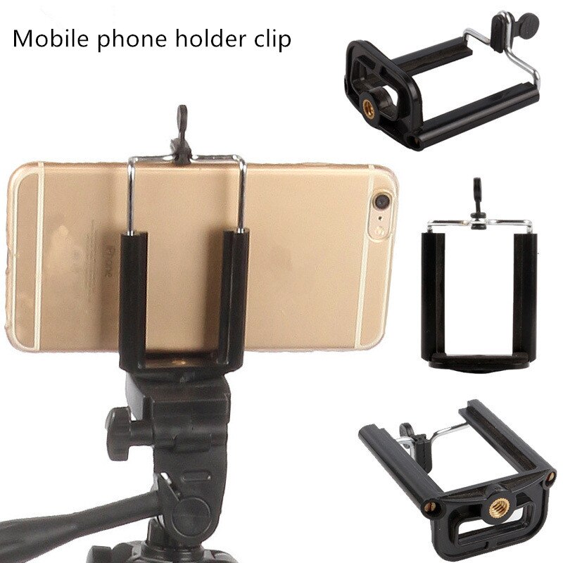 Kameran jalustan teline sovitin mobiili puhelin pidike pidike teline jalusta monopod jalusta älypuhelimelle iphone älypuhelimelle
