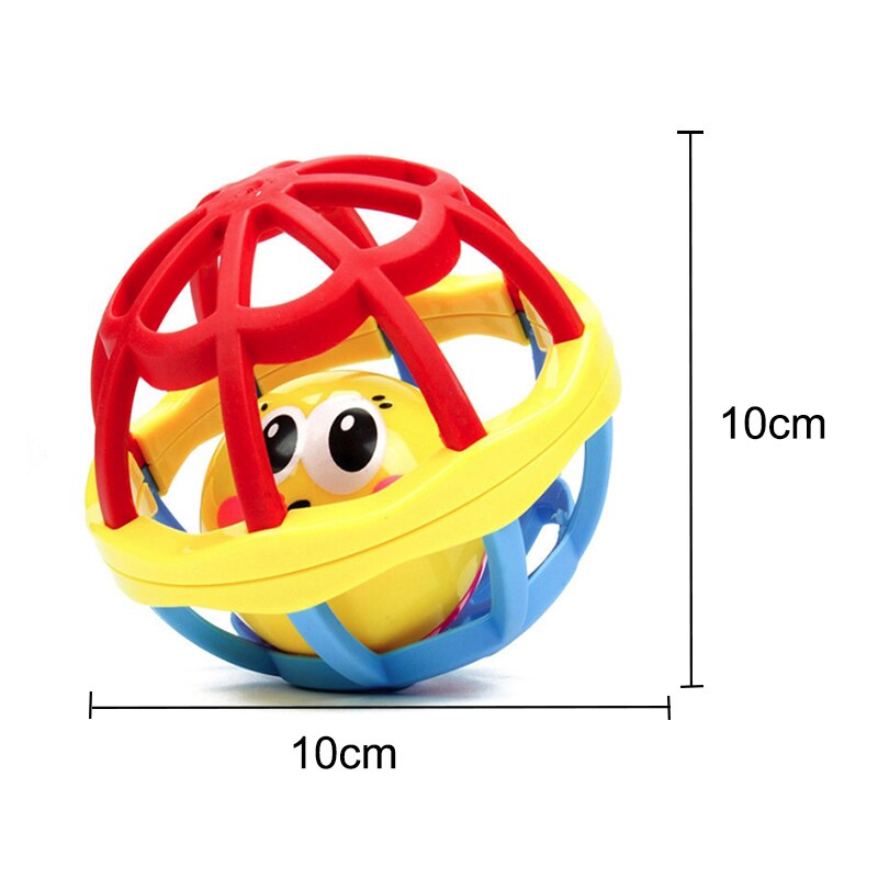 Aveeno Soothing Baby Puzzle Early Childhood Toys 0-1-Year-Old Bell Baby shou zhua qiu Neonatal Can Bite Flexible Glue Fitness Ba: Small