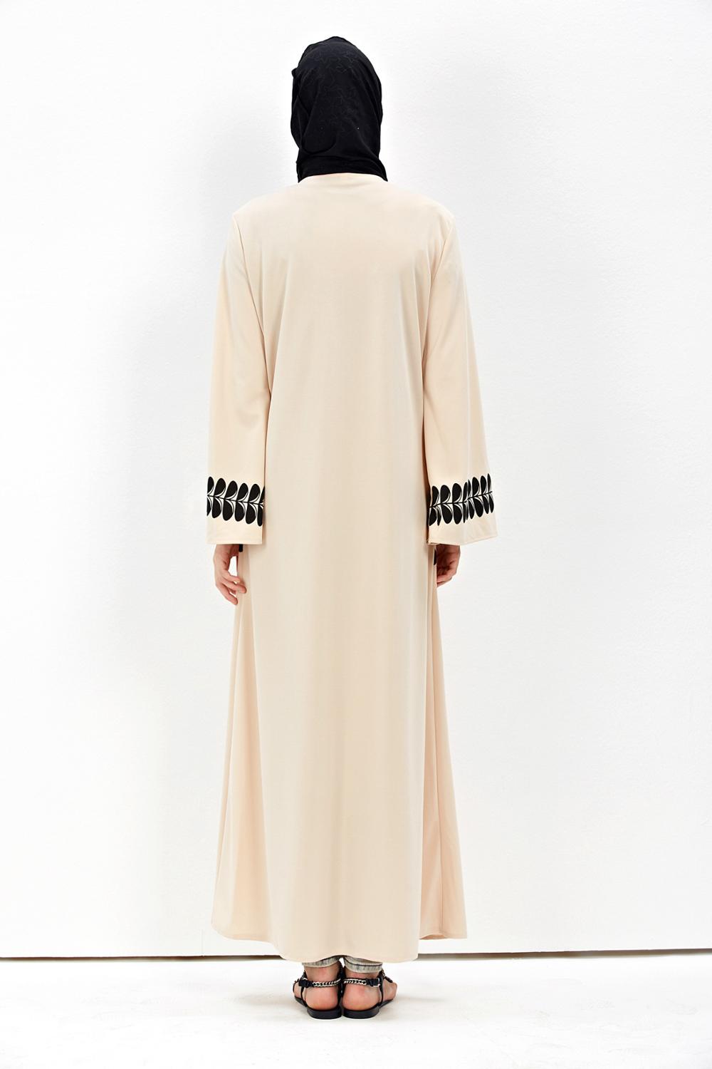 Moslim Jurk Abaya Dubai Caftan Jurk Islamitische Kleding Turks Arabisch Abaya Voor Vrouwen Jurk