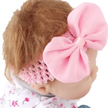 Bébé filles fleur bandeaux photographie accessoires bandeau cheveux accessoires enfants filles chapeaux enfant en bas âge bandeau d'anniversaire D9 #