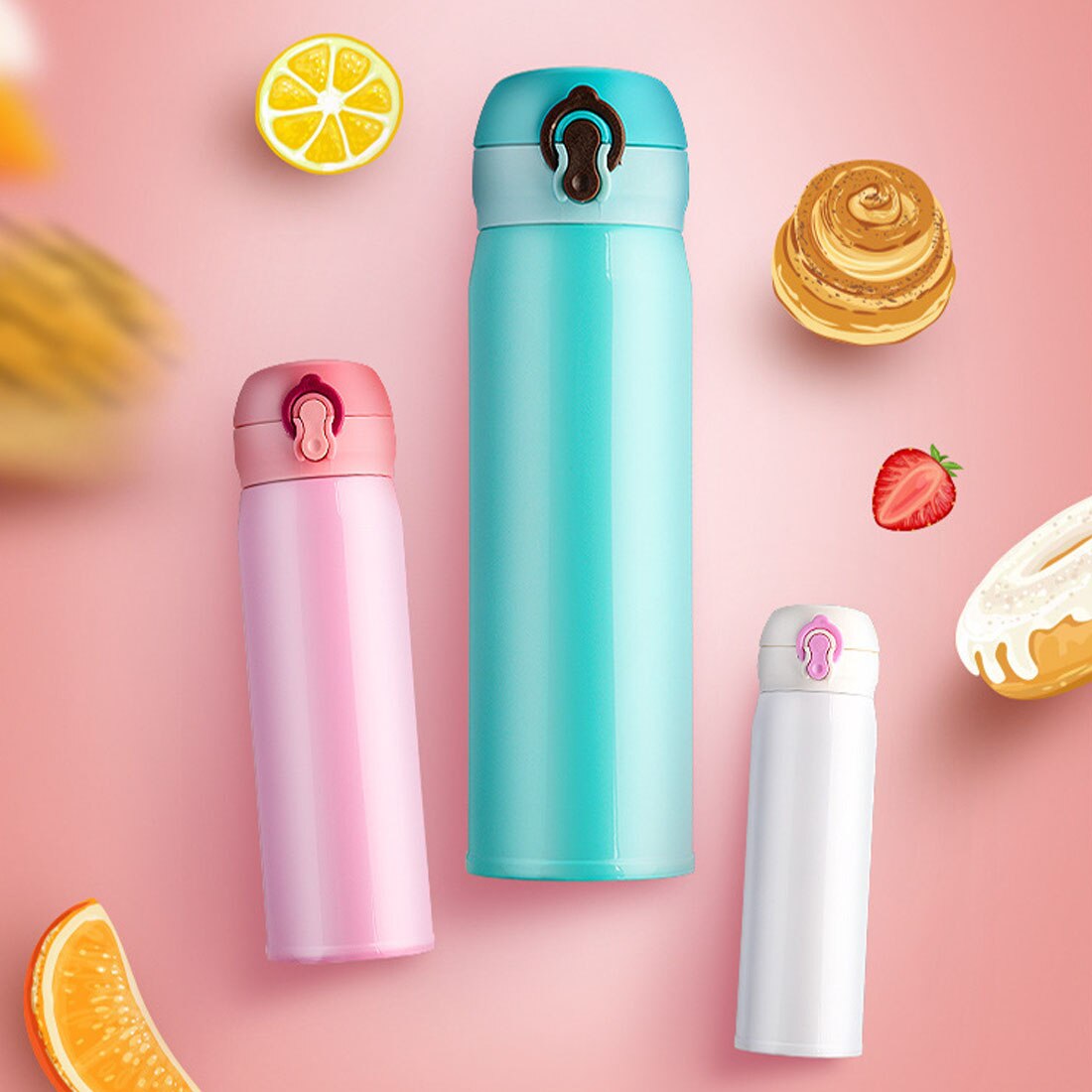 500ml termos robić herbaty z filtrem kubek termiczny ze stali nierdzewnej kubek robić kawy butelka wody gabinet biznes Dom Thermoes