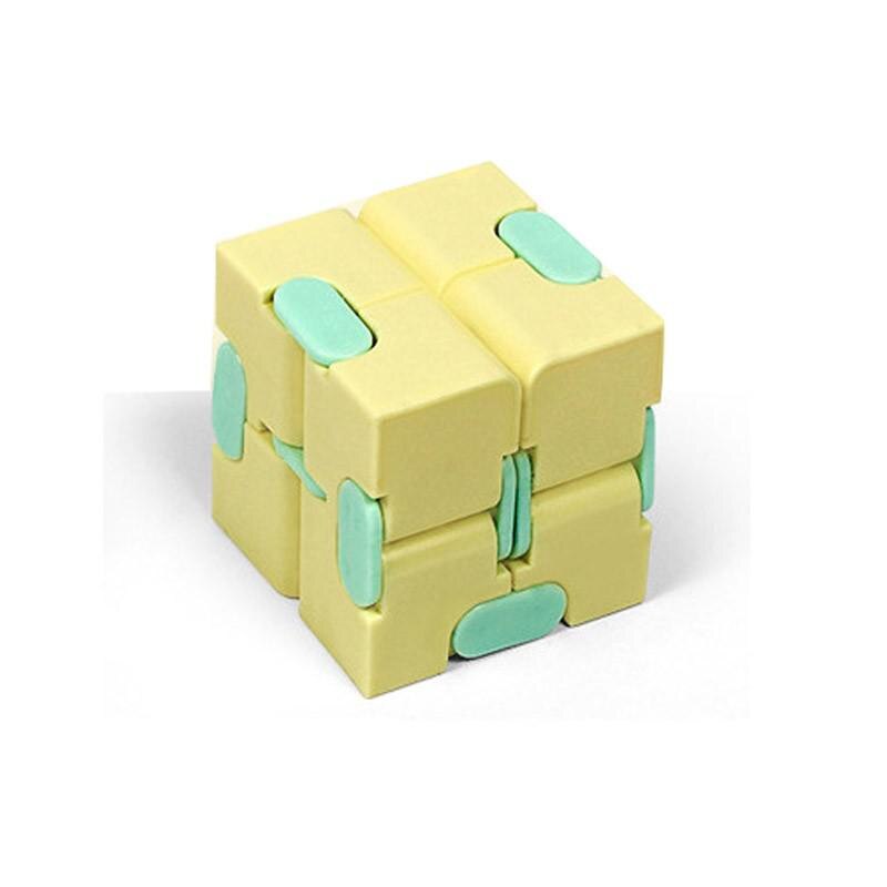 Entspannende Spielzeug Cube Unendlichkeit Cube Anti Stress Spielzeug Stressabbau Flip Unendlichkeit Cube Entspannen Spielzeug Büro Erwachsene Spielzeug Cube blöcke: C3