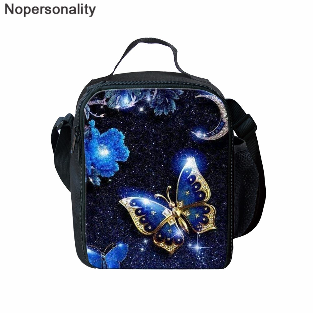 Nopersonality Butterfly Backpack for School Kids Girls Book Bags 3Pcs/Sets Rucksack Women's Travel Bagpack Children Schoolbags: Z5900G