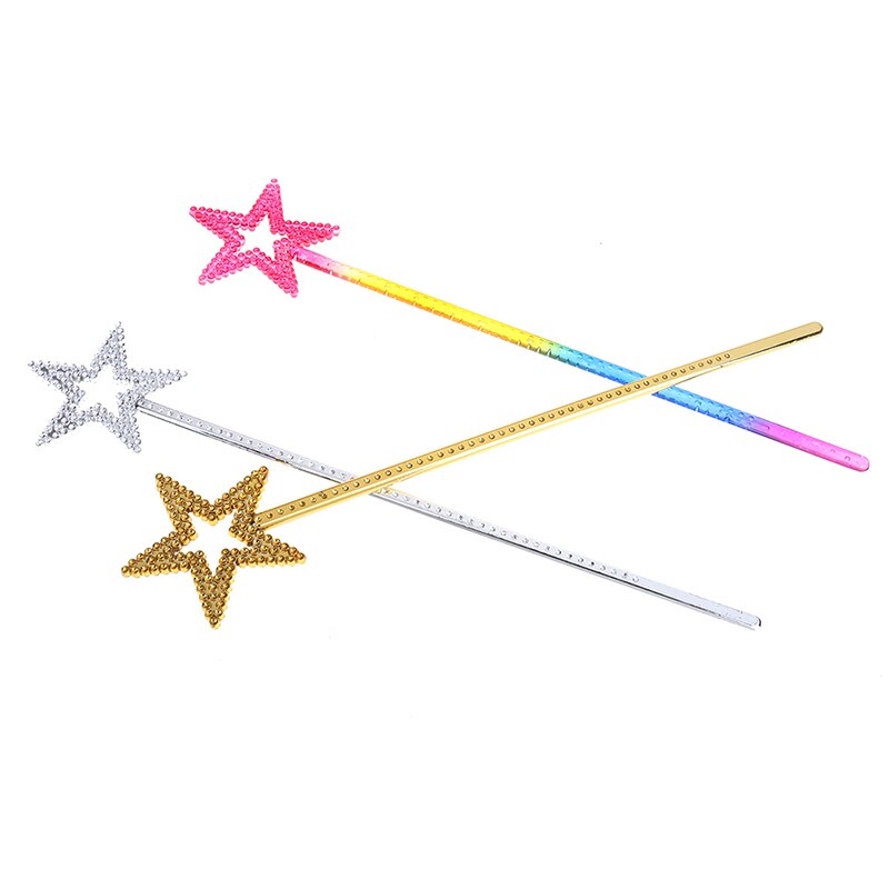 Fairy Stick Large Silver Princess Angle Wand Dress For Kids Girls Christmas