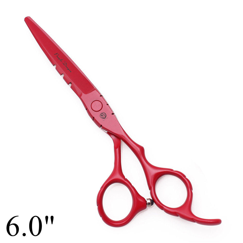 Professionele Kapper Schaar 5.5 "6" Roestvrij Kappers Knippen Schaar Dunner Schaar Haar Schaar Set Z1010: green