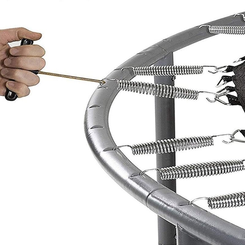 16Pcs 5.5inch Trampoline Springs Galvanized Steel Replacement Spring with Trampoline Springs T Hook
