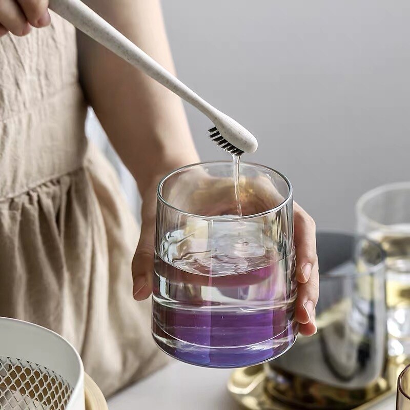 Hotel Vanity Countertops Bathroom Homestay Brush Tumbler Cup Bathroom Accessary