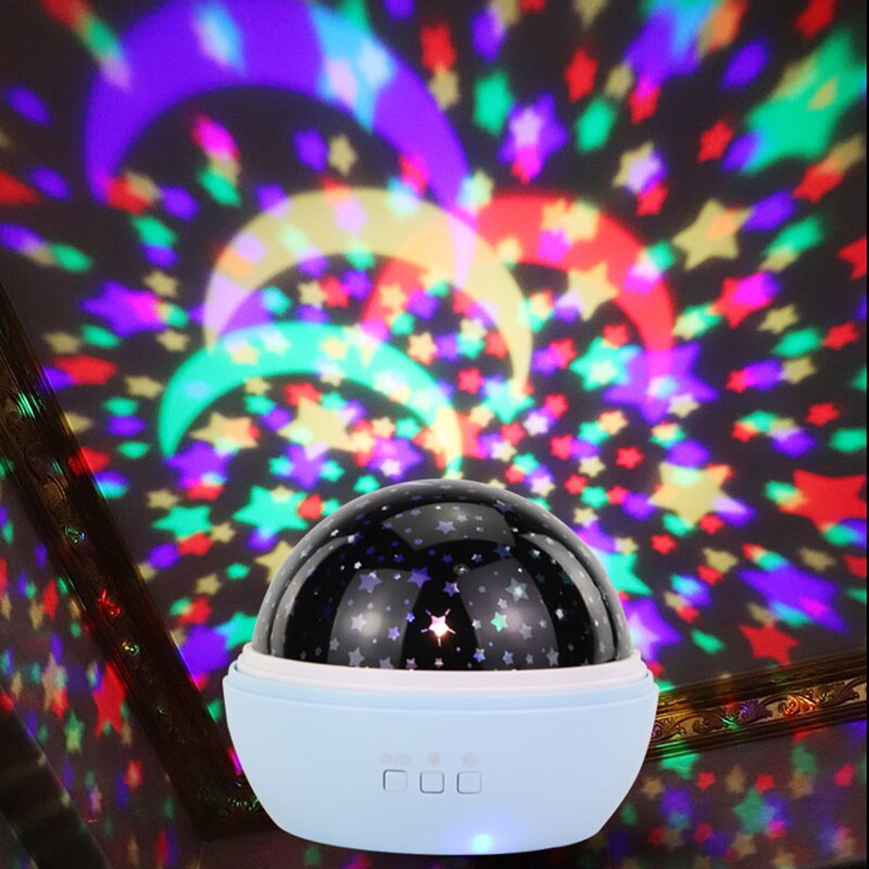 Colorful Starry Sky Projector Blueteeth USB Voice Control Music Player LED Night Light Romantic Projection Lamp Birthday