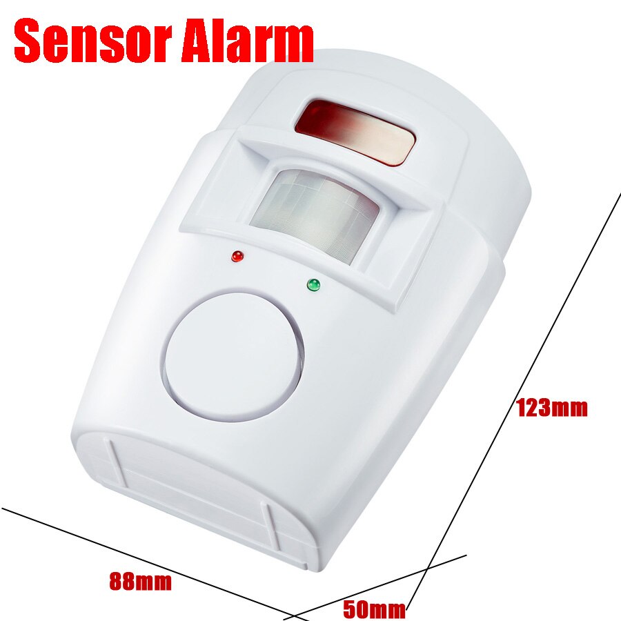 Infrared detector PIR motion sensor Alarm sensor Garage/House security Wireless Remote Control Anti-Theft/Intruder
