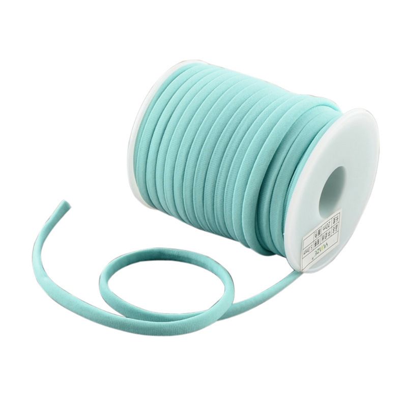 20M/Roll 5Mm Zachte Tiny Nylon Koord Draad Voor Armbanden Choker Diy Sieraden Craft U90A