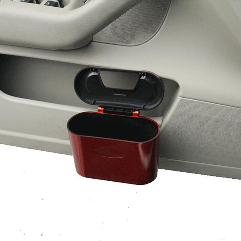 Universal- Auto dauerhaft Mini Papierkorb Fahrzeug Auto Auto Müll Staub fallen Halfter Kasten Behälter Müll Müll Kann