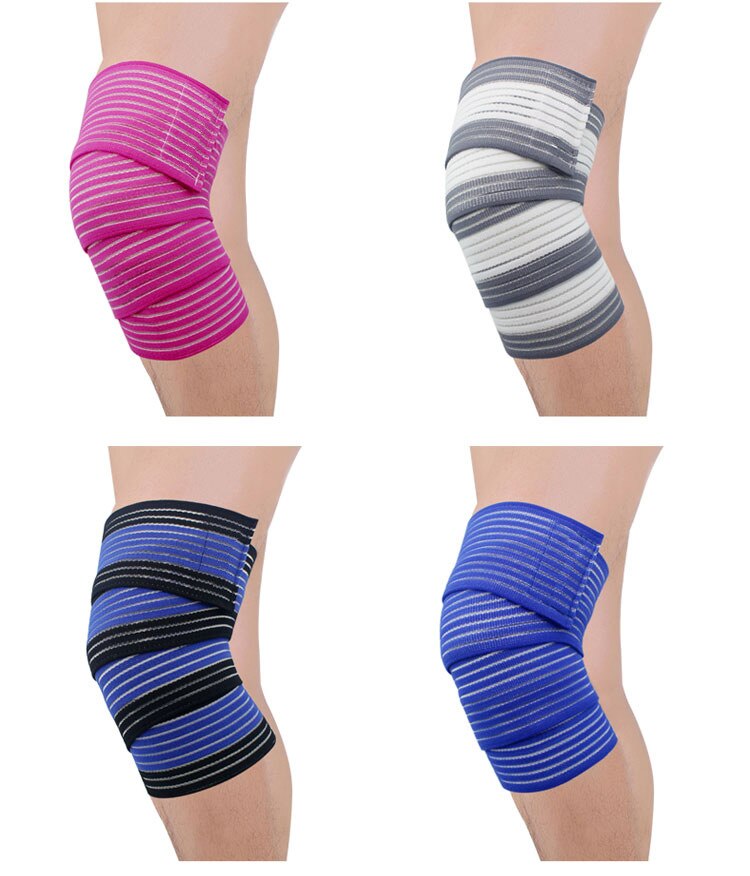 1pc70cm Enkel Ondersteuning Spiraalvormig Gewikkelde Bandage Volleybal Basketbal Enkel Orotection Verstelbare Elastische Bands Sport Veiligheid Brace