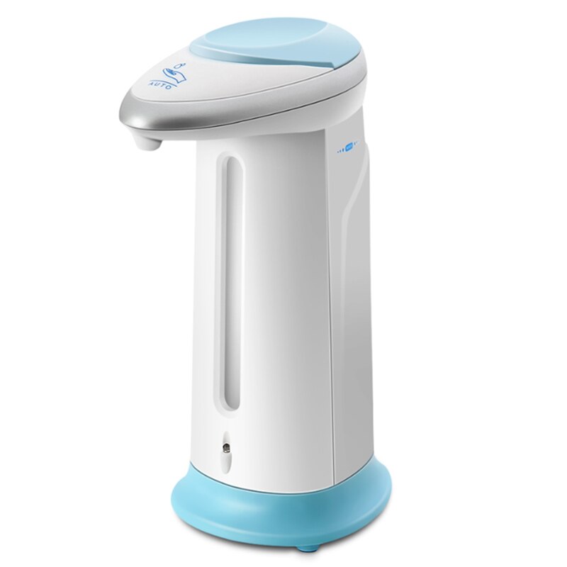 Distributeur automatique de savon électrique de 400ml, 3 Modes, sans contact, pour la salle de bain, la cuisine et le bureau: WHITE