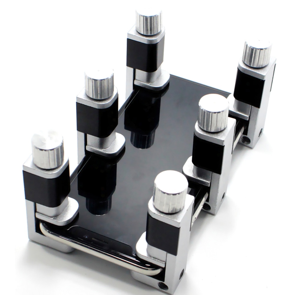 4 Pieces / Set of Mobile Phone Repair Kit for Telephone Repair Adjustable Plastic Clip Fixture LCD Screen Clip Tool Kit