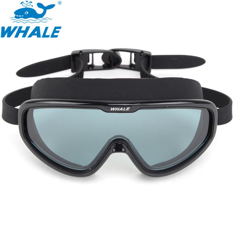 Baleine-lunettes de natation professionnelles, en Silicone, souples, étanches, Anti-buée, anti-uv, pour hommes et femmes: NO.1