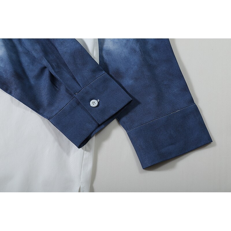 Vrouw Big Size Casual Streetwear Style Lange Mouw Herfst Witte Blouse Vrouwelijke Stijlvolle Shirt Chemise Femme Blusas 6628