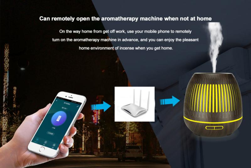 Tuya inteligentny rozpylacz zapachów USB doprowadziło ultradźwiękowy nawilżacz zapachowy dyfuzor powietrza olejek eteryczny nawilżacz powietrza nawilżacz noc światło